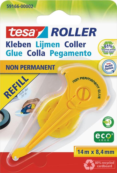 Produktbild tesa Nachfüllkassette Kleberoller ablösbar