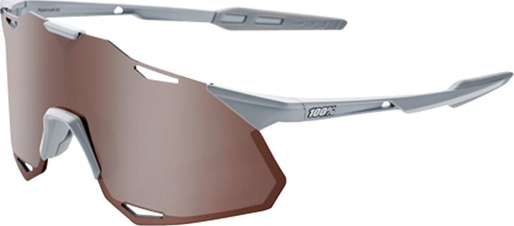 Image du produit 100% Brille Hypercraft XS Matte Stone Grey-HiPER C (Gris pierre mat, HiPER Crimson Silver Mirror)