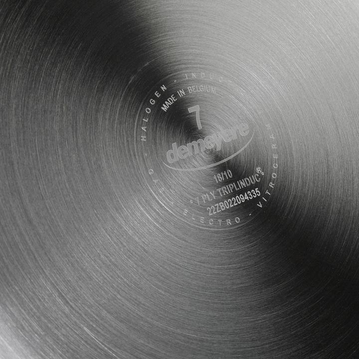 Actual product image Demeyere Multiline frying pan 24cm uncoated, closed rim (24 cm, Frying pan, Stainless steel)