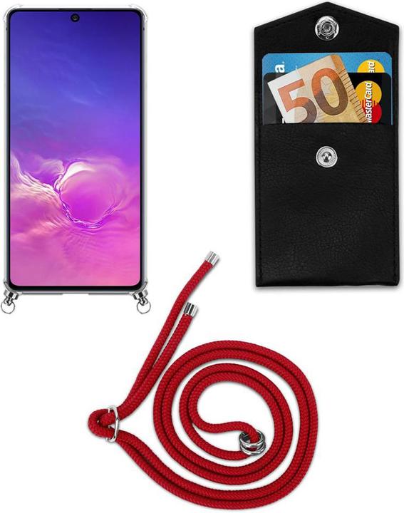 Produktbild Cadorabo TPU Handy Kette SILBER Cover
