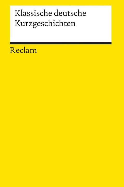 Immagine prodotto Klassische deutsche Kurzgeschichten (Tedesco, Werner Bellmann, 2003)