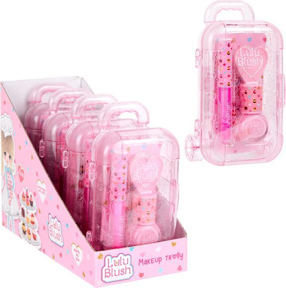 Actual product image Canenco Lulu Blush Makeup glitter trolley
