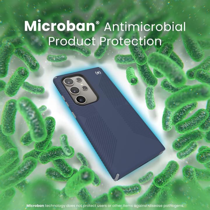 Actual product image speck Presidio2 Grip - Samsung Galaxy S24 Ultra Hülle (Küstenblau / Staubgrau) (Samsung Galaxy S24 Ultra)