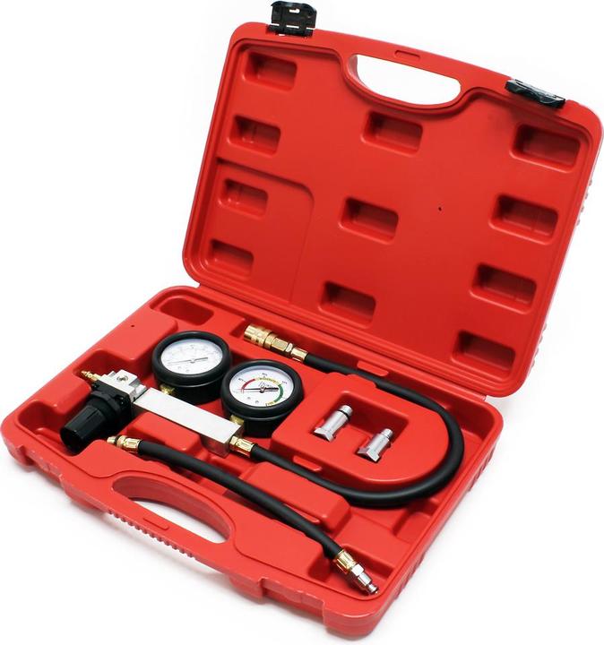 Immagine prodotto Wiltec Set di tester per la pressione di compressione per la diagnosi di perdite nei cilindri dei motori a