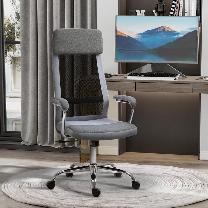 Immagine prodotto Vinsetto Sedia da ufficio ergonomica con schienale alto