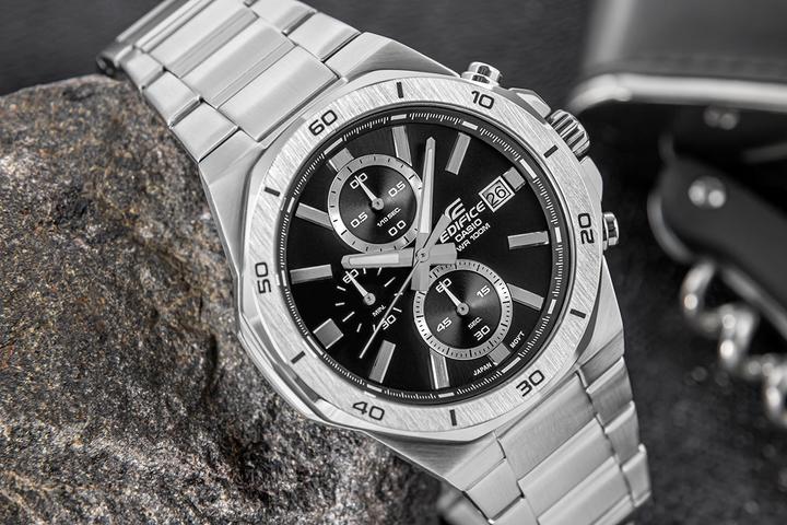 Actual product image Casio Edifice EFV-640D-1AVUEF (198) (Chronograph, 44 mm)