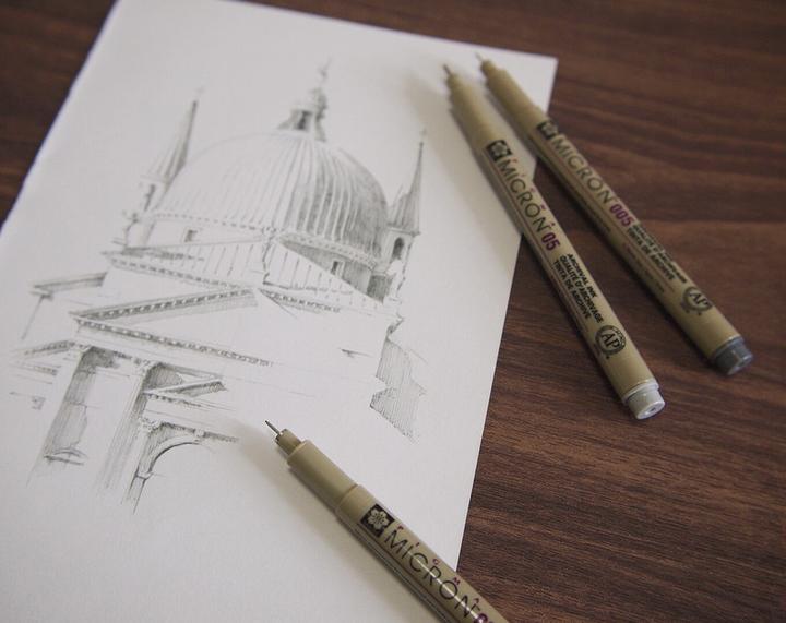 Actual product image Sakura Pigma Micron (Black, 3 x)