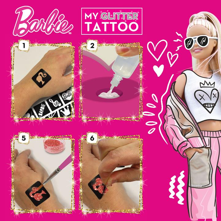 Immagine prodotto Lisciani Tatuaggi glitterati di Barbie