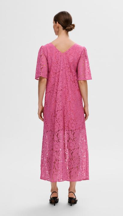 Produktbild Selected Femme Geblümtes Spitzen Midikleid (L)
