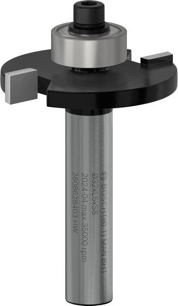 Immagine prodotto Bosch Professional Zubehör Fresa per scanalature, 8 mm, D1 32
