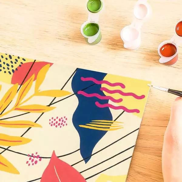 Image du produit Ravensburger CreArt - Peinture par numéros 23638 - Playful Plants - dès 12 ans
