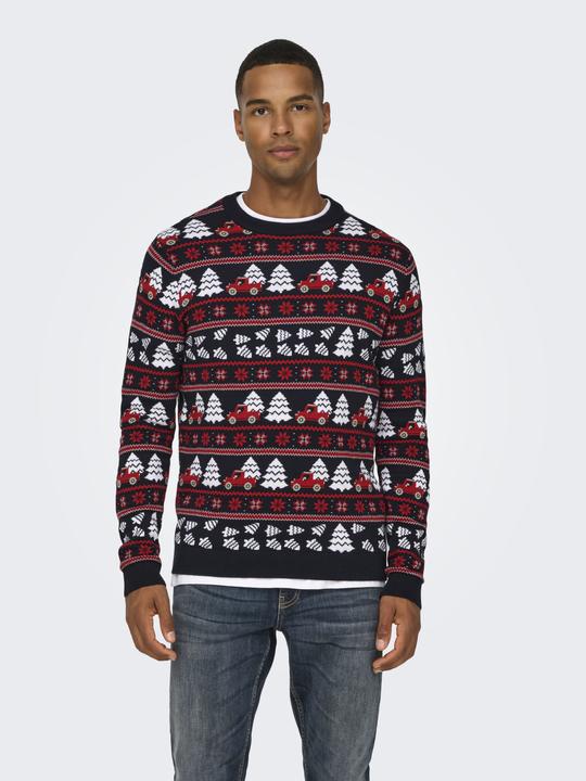 Produktbild Only & Sons ONSXMAS Pullover Strickpullover (L)