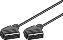 Actual product image Goobay Scart connection cable, nickel-plated, ø 7 mm (3 m, Scart)