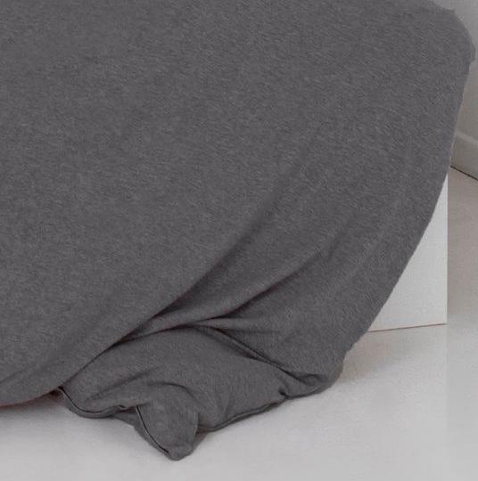 Actual product image Living Home Melange Jersey Uni (Bedding set, 50 x 70 cm, 160 x 210 cm)