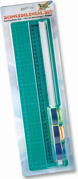Folia Schneidematte Set mit Lineal 36x8 cm (36 x 8 cm)