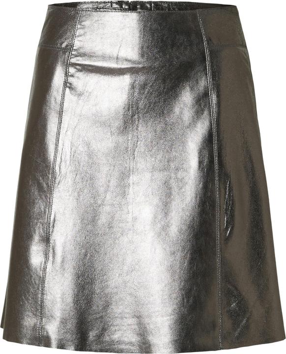 Image du produit Selected Femme Metallic Lederminirock (36)