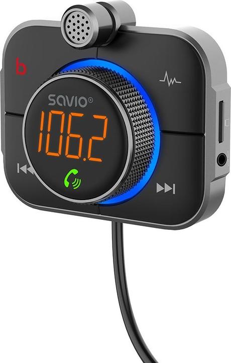 Actual product image Savio FM transmitter