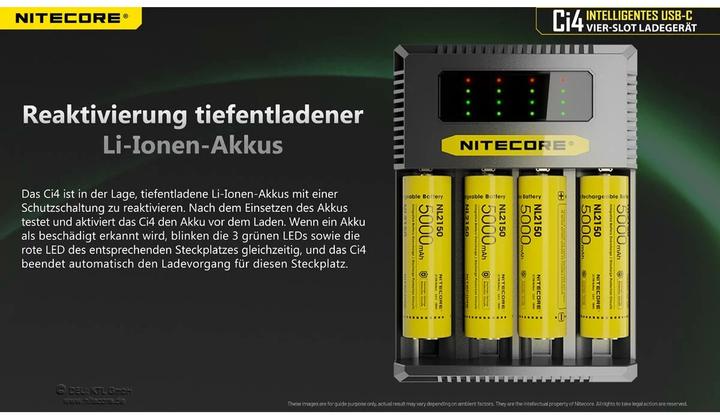 Produktbild Nitecore USB-C Ladegerät CI4