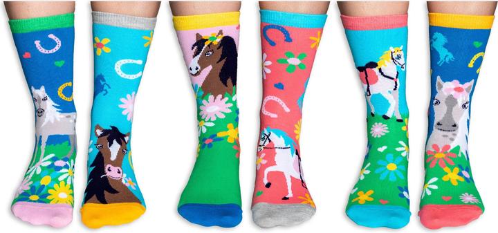 United Oddsocks Giddy Up (3er Pack, 30 - 38)