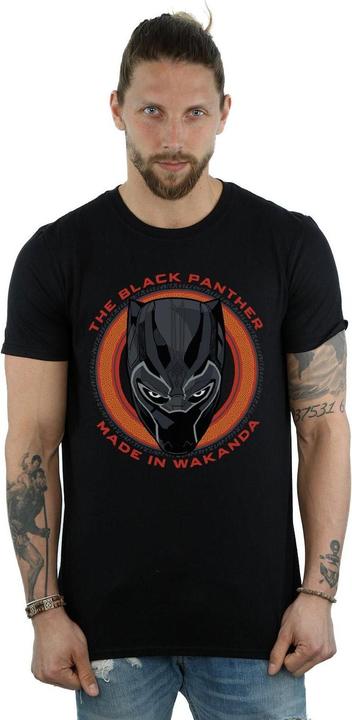 Produktbild Black Panther Made in Wakanda Rotes TShirt (L)