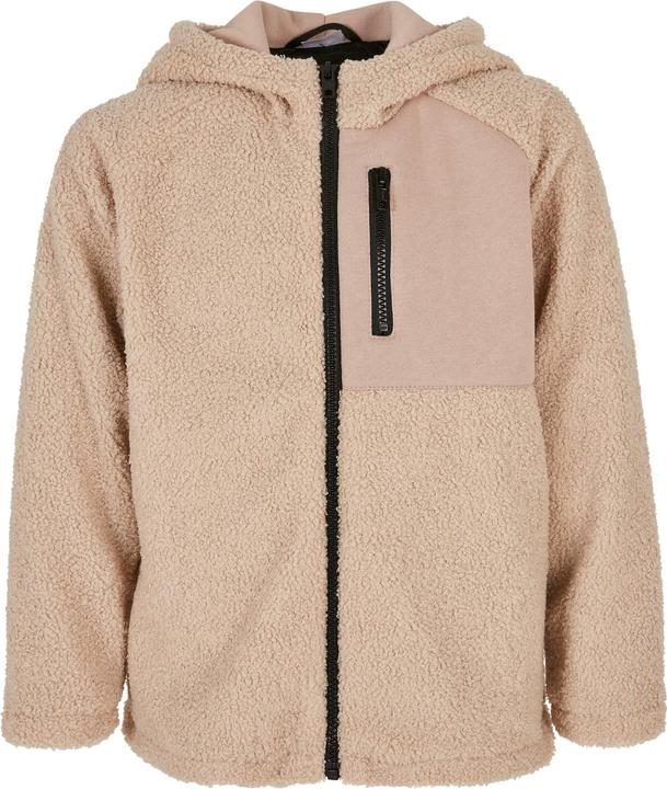 Produktbild Urban Classics Boys Hooded Sherpa Zip Jacket (110, 116)