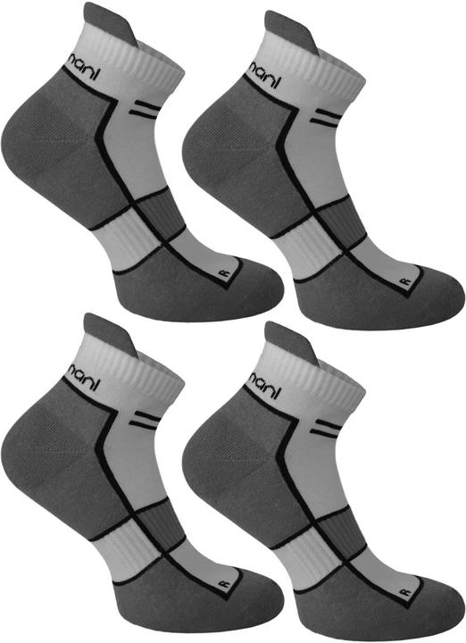 Produktbild Normani 4 Paar Running Sneaker mit Fersenlasche (4er Pack, 47 - 50)