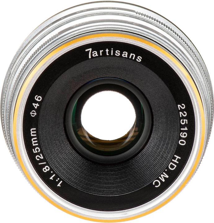 Immagine prodotto 7artisans 25mm f/1.8-16 (Micro Four Thirds, APS-C / DX)