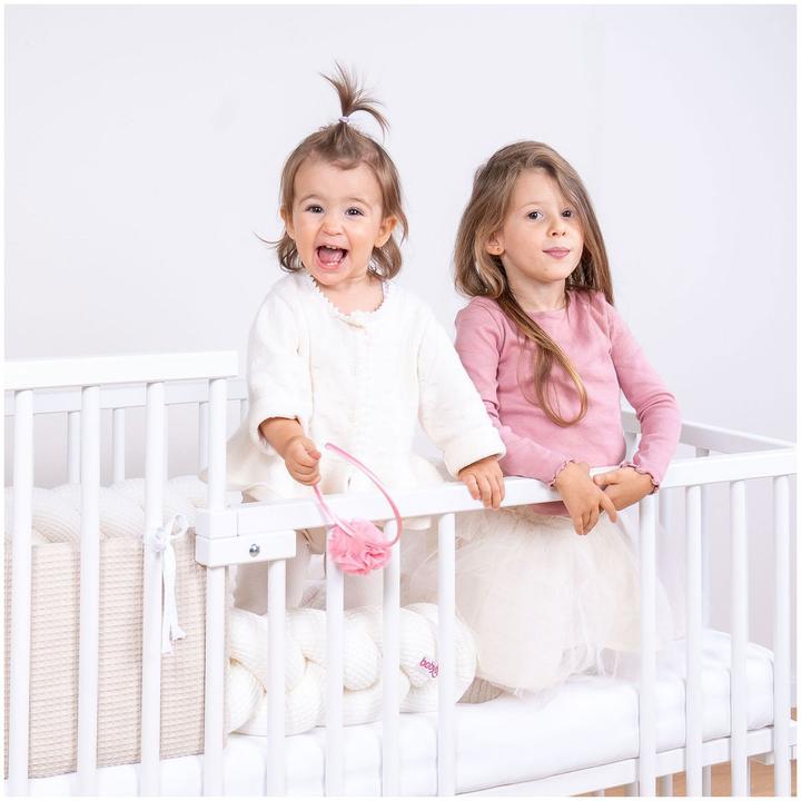 Produktbild Tobi Nestchenschlange geflochten weiss/beige/rosa 280