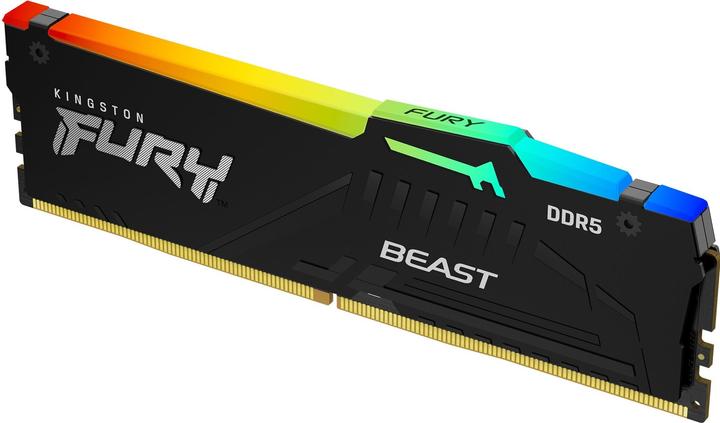 Immagine prodotto Kingston FURY Beast RGB (1 x 32GB, 6000 MHz, RAM DDR5, DIMM)