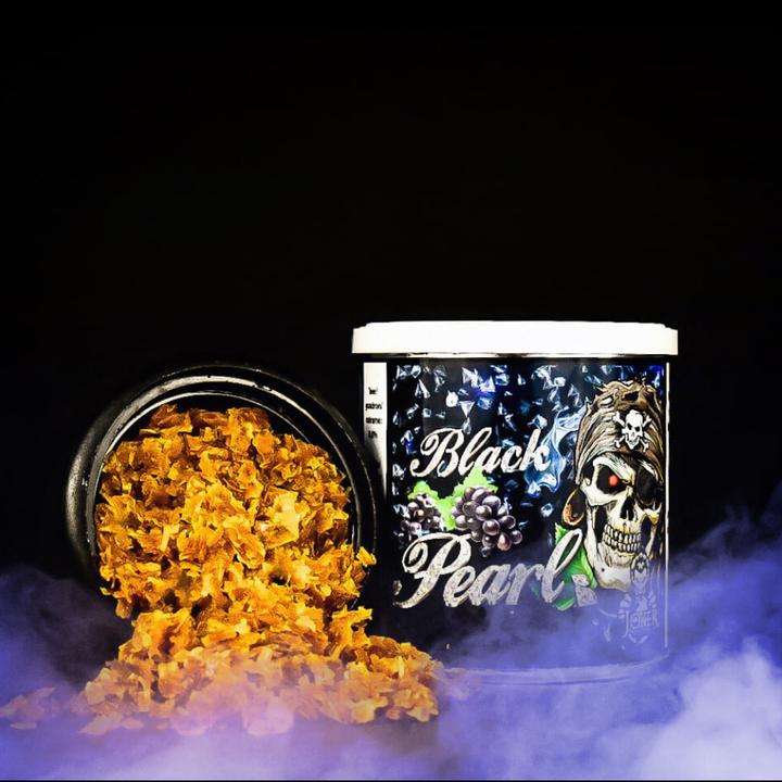 Joker Shisha tobacco - Black Pearl (200g) (Bunch of grapes, Asian mint, Ice note, 200 g)