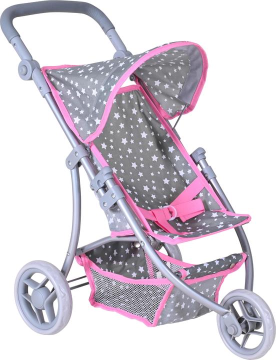 Produktbild Knorrtoys Puppenbuggy Jogger Lio - Star grey