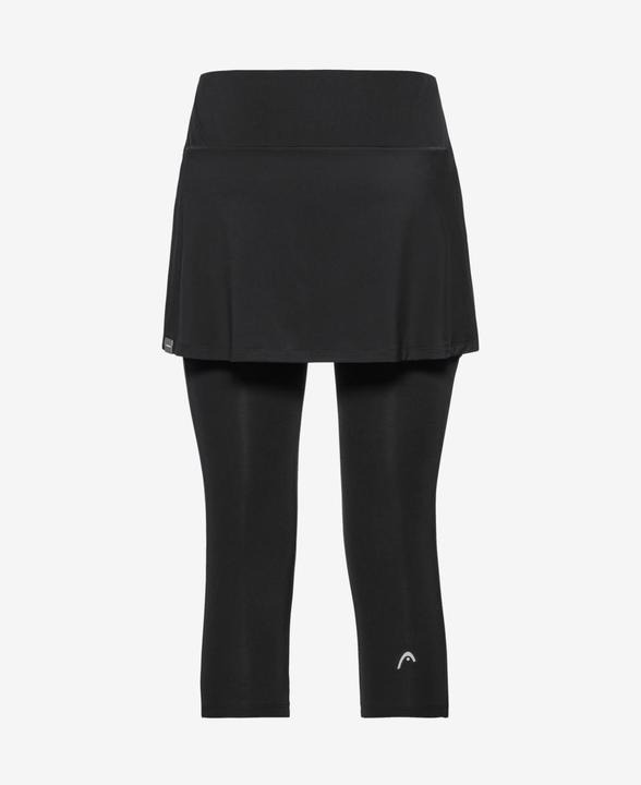 Image du produit Head Club 3/4 Tights Skort W noir (XS, S, M, L, XL, XXL, 3XL)