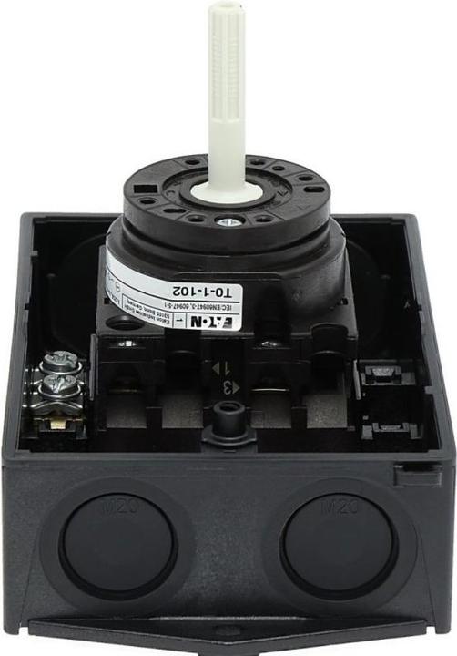 Actual product image Eaton Cam switch 2 pole