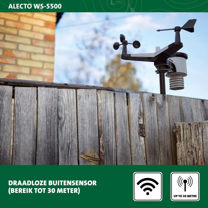 Actual product image Alecto WS-5500