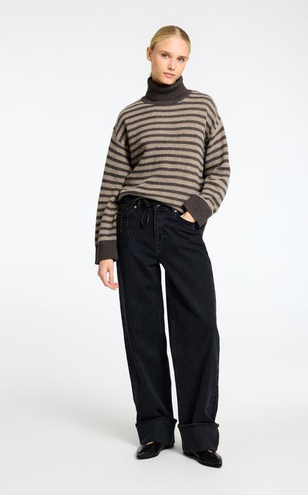 Image du produit Selected Femme Pull à col roulé en tricot (XL)