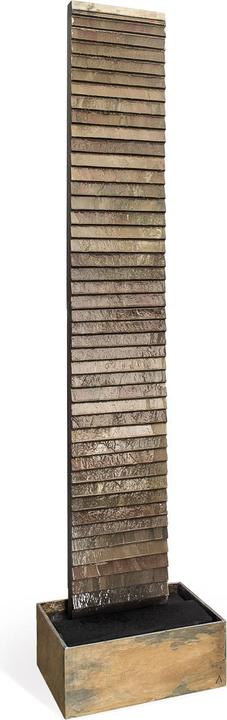 Climaqua Mur d'eau haut en ardoise naturelle 200 cm AVA XL.