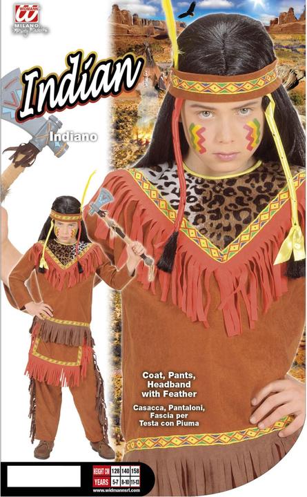 Actual product image Widmann Children costume Indian (140)