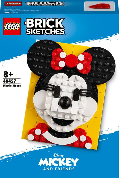 Immagine prodotto LEGO Schizzi di mattoni - Minnie Mouse (40457, LEGO Disney, Set LEGO rari)