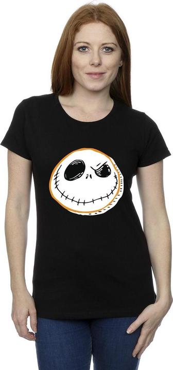 Image du produit Disney - T-shirt THE NIGHTMARE BEFORE CHRISTMAS JACK FACE - Femme (L)