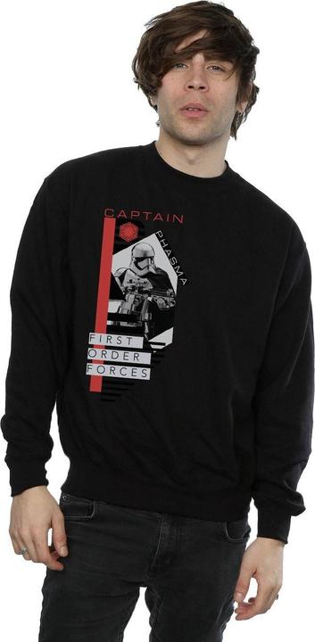 Actual product image Star Wars Mens The Last Jedi Captain Phasma Sweatshirt (XXL)