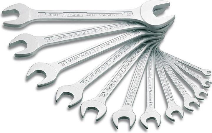 Produktbild HAZET Doppel-Maulschlüsselsatz (7 mm, 13 mm, 21 mm, 22 mm, 11 mm, 10  mm, 19 mm, 16 mm, 17 mm, 8 mm, 15 mm, 18 mm, 20 mm, 9 mm, 6 mm, 14 mm, 12 mm)