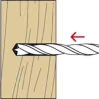 Actual product image Fischer Brass dowel PA 4 M8/25 K (4) (4 pcs.)