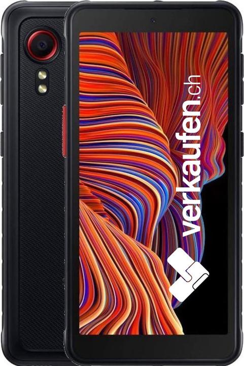 Actual product image verkaufen.ch Galaxy XCover 5 Enterprise Edition (64 GB, Black, 5.30", 16 Mpx, Hybrid Dual SIM, B / Very good)