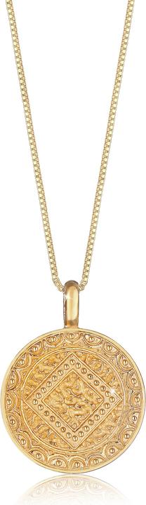 Produktbild Elli mit Plättchen-Anhänger Vintage Look (Sterling Silber, 60 cm)