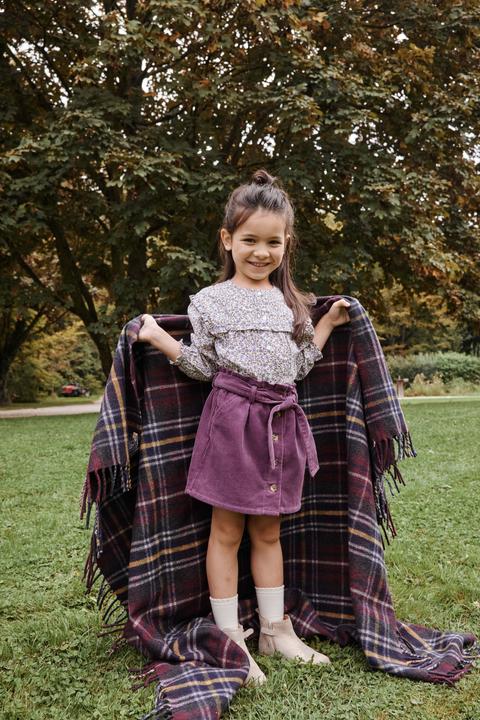 Actual product image Vertbaudet Girls' blouse with flounces (146)