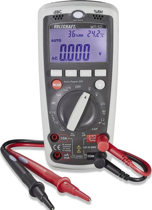 Produktbild Voltcraft MT-52 SE (CAT III 600V)