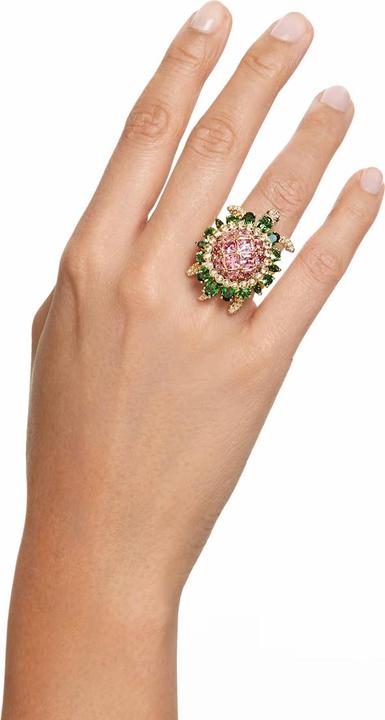 Produktbild Swarovski Idyllia Cocktail Ring Schildkröte Gold (50)