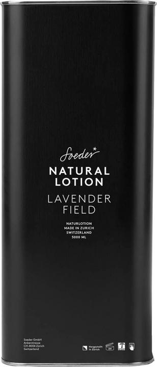Actual product image Soeder* - Natural Lotion Lavender Field (Body lotion, 5000 ml)