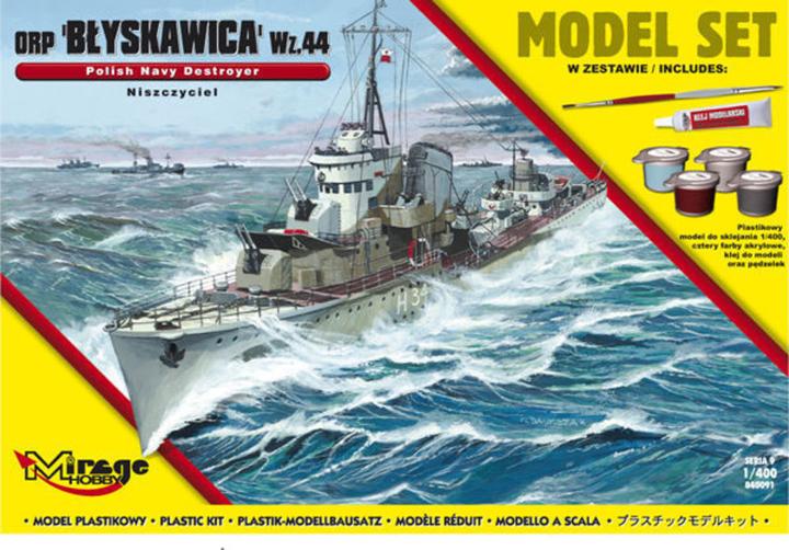Produktbild Mirage Niszczciel ORP Blyskawica mit. 44