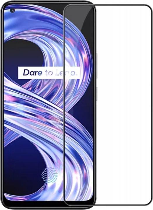 Produktbild Screenguard Realme 8 Pro Full Screen Panzerglas Schutzfolie 2.5D 9H (1 Stück, Realme 8 Pro)